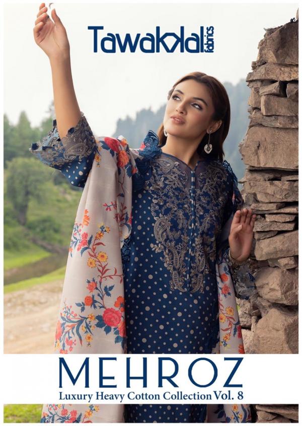 	Tawakal Mehroz vol-8 – Karachi Dress material